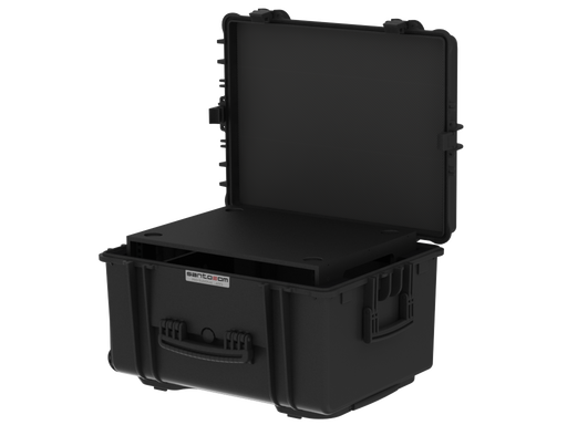 WATERPROOF CASE Plastic Case with wheels and rack sleeve 6U