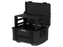 WATERPROOF CASE Plastic Case with wheels and rack sleeve 6U