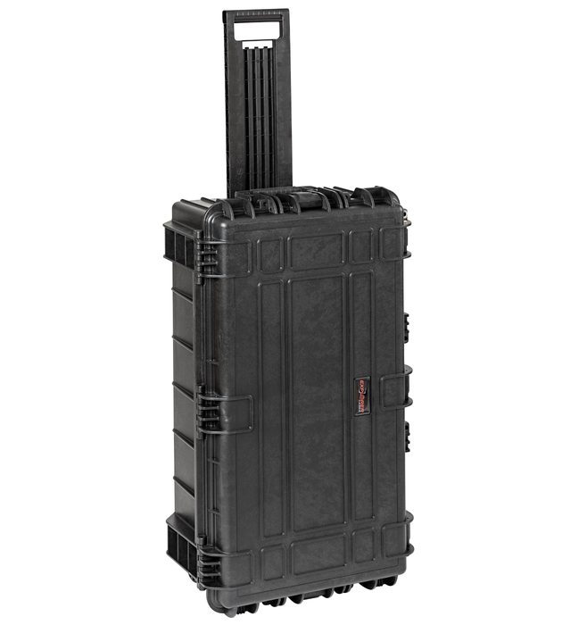 PLASTIC CASES WATERPROOF CASE 76,3x39,9x26 cm (79,2lt) w/ wheels