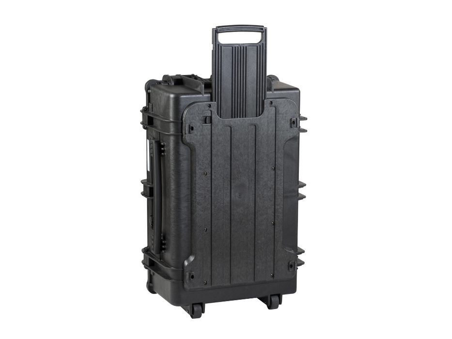 PLASTIC CASES WATERPROOF CASE 76.5x48.5x30.5+6 cm (113.1lt) w/ wheels