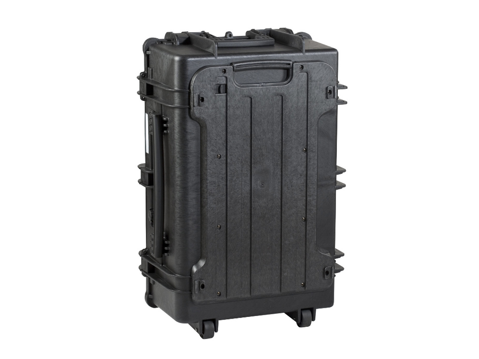 PLASTIC CASES WATERPROOF CASE 76.5x48.5x30.5+6 cm (113.1lt) w/ wheels