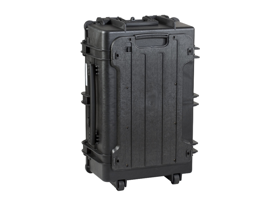 PLASTIC CASES WATERPROOF CASE 76.5x48.5x30.5+6 cm (113.1lt) w/ wheels