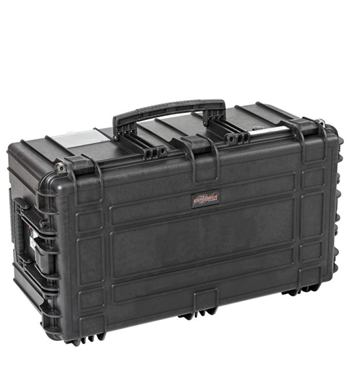 PLASTIC CASES WATERPROOF CASE 76.3x39.9x35 cm (106.6lt) w/ wheels