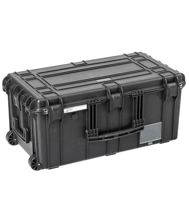 PLASTIC CASES WATERPROOF CASE 76.3x39.9x35 cm (106.6lt) w/ wheels