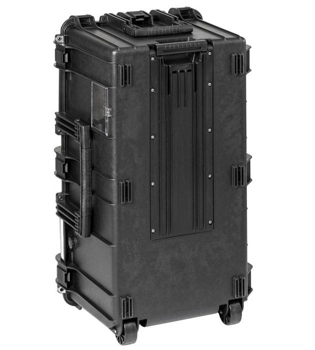PLASTIC CASES WATERPROOF CASE 76.3x39.9x35 cm (106.6lt) w/ wheels