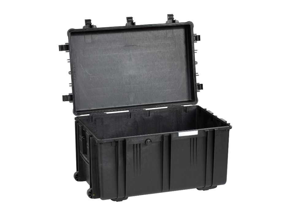 PLASTIC CASES WATERPROOF CASE 76.5x48.5x41.5+6 cm (153.9lt) w/ wheels