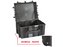 PLASTIC CASES WATERPROOF CASE 77x58x45+9 cm (200lt) w/ wheels