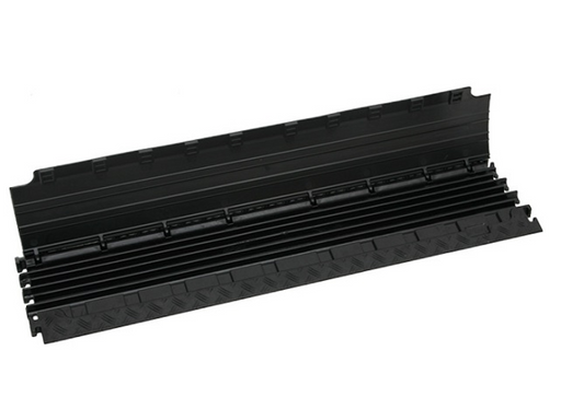 Adam Hall Defender Nano - Passa Cabos 6 canais Preto (Max: Ø17)