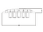 Adam Hall Defender XXL - Cable Protector 5-Channels (Max: Ø62)