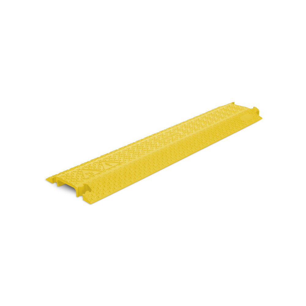 Adam Hall Defender XPRESS 100 - cable protector, 100mm channel, yellow
