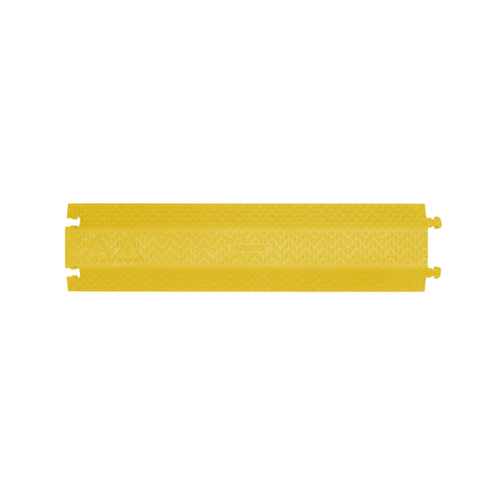 Adam Hall Defender XPRESS 100 - cable protector, 100mm channel, yellow