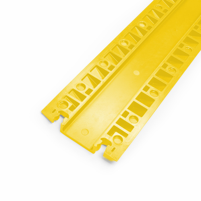 Adam Hall Defender XPRESS 100 - cable protector, 100mm channel, yellow