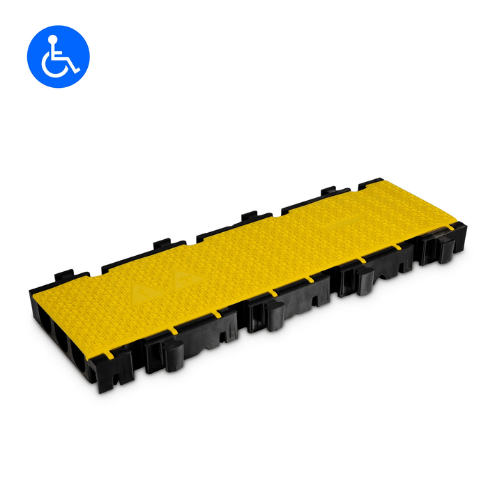 ADAM HALL Defender 3 2D M - Wheelchair cable entry - 3 channels