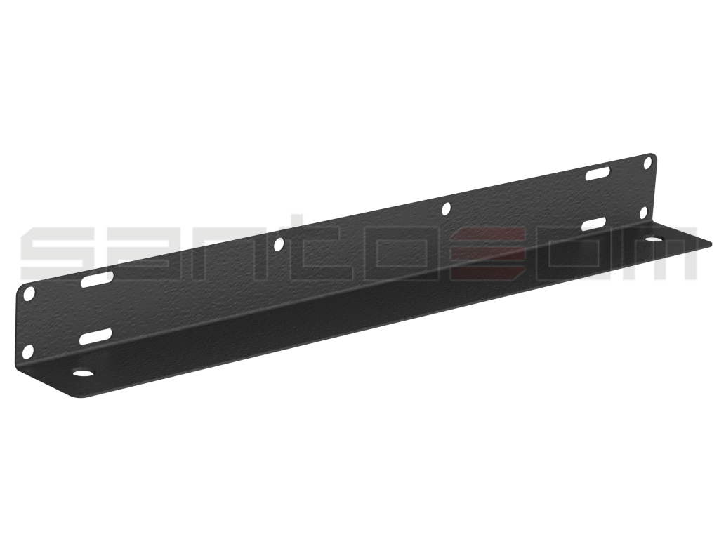 Adam Hall Hardware Rack shelf Support, Steel, Black