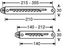 Adam Hall Hardware Telescopic Support 5 Stops