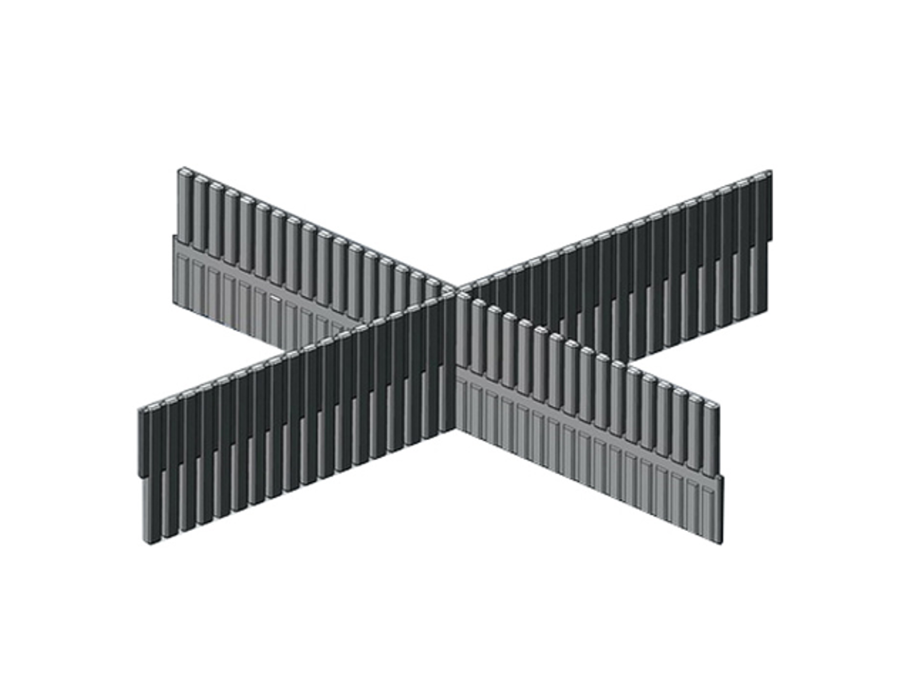 Adam Hall Hardware SeParating Web Transverse For 19" Drawers 2U