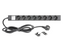 Adam Hall 19" Main Power Distributer 1U, 8x Schuko