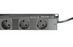 Adam Hall 19" Power strip 6-way, individually SwitchableAndprotected