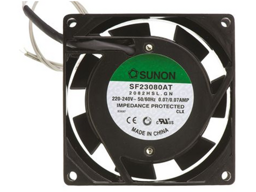 Adam Hall Hardware Fan - cast chassis 120x120x39 mm.