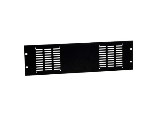Adam Hall Hardware Rack Panel punched For 2 fans