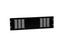 Adam Hall Hardware Rack Panel punched For 2 fans