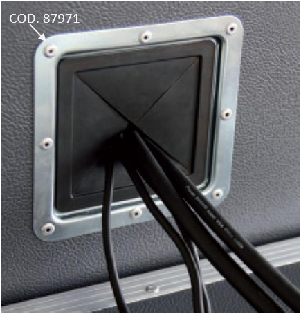 Adam Hall Hardware Cable gland in Dish