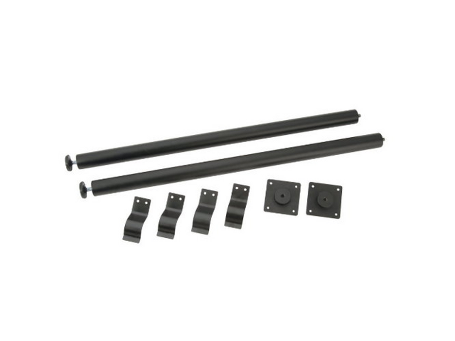 Adam Hall Hardware Rack Table Leg Set 75 - 78 cm