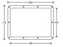 ADAM HALL HARDWARE Dish For Tour Label 177x127mm