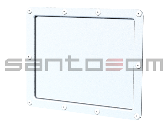 ADAM HALL HARDWARE Dish For Tour Label 177x127mm
