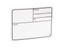 Adam Hall Hardware Tour Label Self Adhesive White 177x127mm