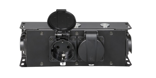 Power Box Powercon, IN TRUE1 + 2x Schuko