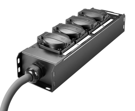 Power Box IN CEE + 4x Schuko + True1