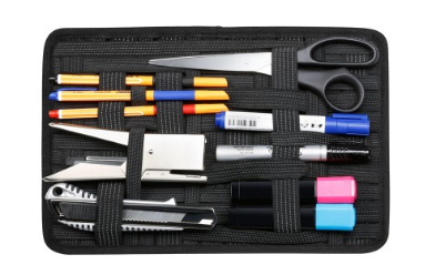 Adam Hall Accessory Elastic Strap Organizer 315x215mm