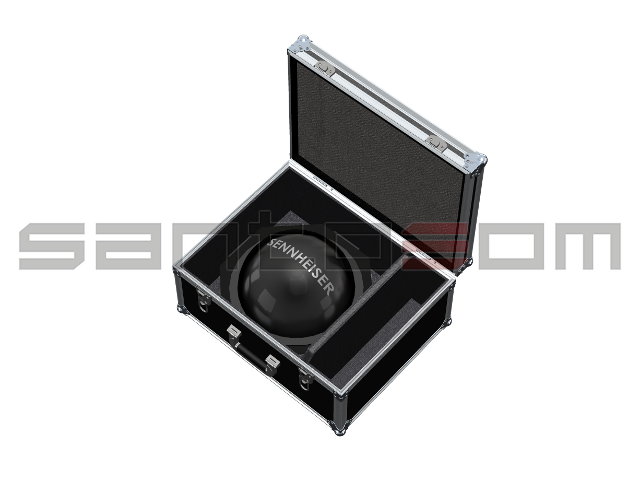 Santosom Microphone Hand case, Sennheiser A5000-CP