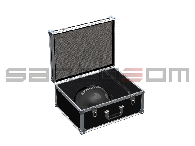 Santosom Microphone Hand case, Sennheiser A5000-CP