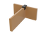 SANTOSOM ACCESSORY Clamp plastico para divisórias Madeira (3mm)