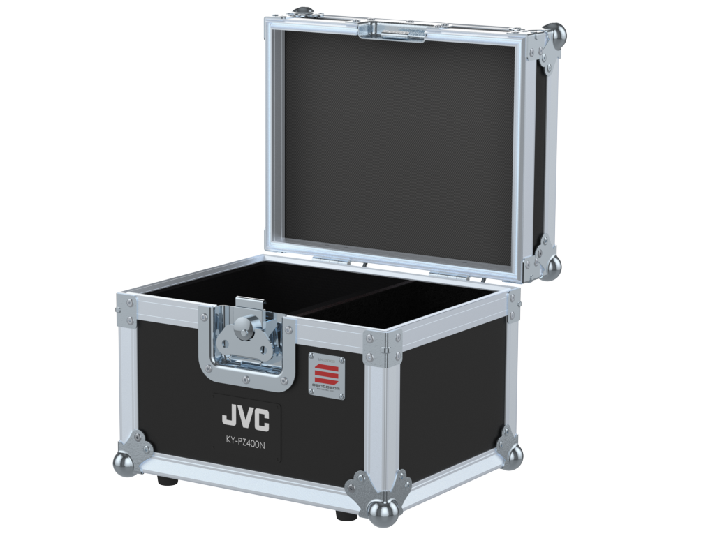 Santosom Broadcast Flight case, JVC KY-PZ400N