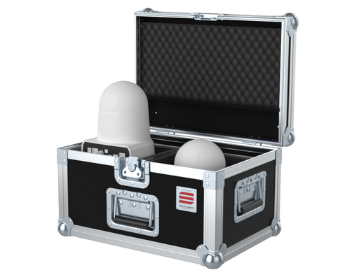 SANTOSOM Broadcast Flight case, 2x Panasonic AW UE50