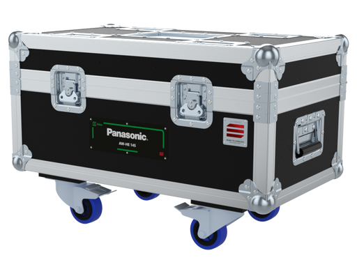 Santosom Broadcast Flight case, 2x Panasonic AW-HE 145