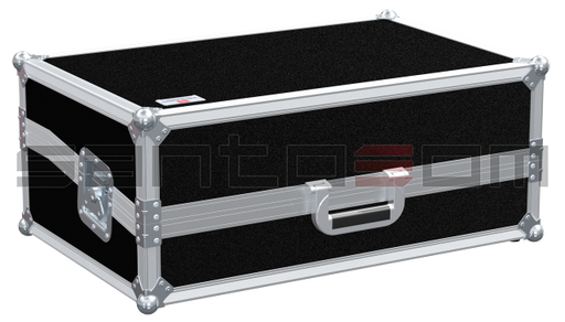 Santosom Video Controller Flight case, Roland V 800 HD + LG 24EA53