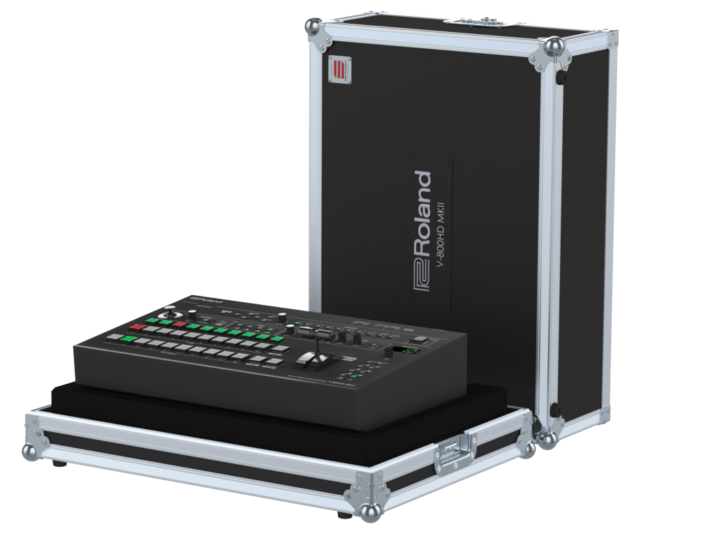 Santosom Broadcast Flight case, ROLAND V-800HD MKII