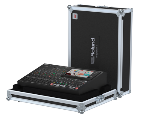 Santosom Video Controller Flight case, AV Mixer Roland VR-50HD MKII