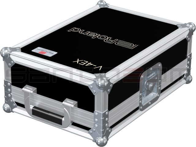 Santosom Video Controller Flight case, AV Mixer Roland V-4EX