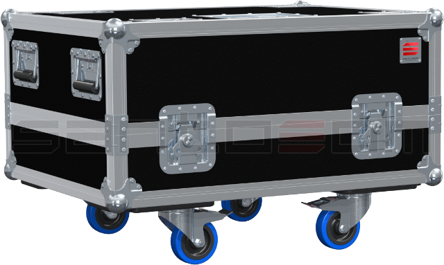 Santosom Video Projector Flight case, Barco RLM W8