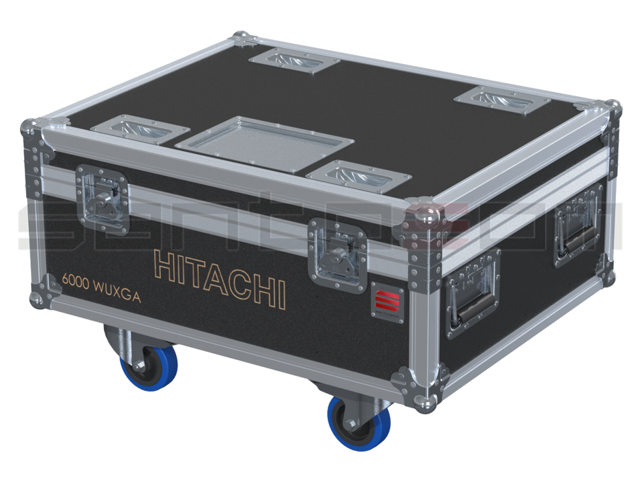 Santosom Video Projector Flight Case Pro, Hitachi CP- WU8461 + 4 Lens
