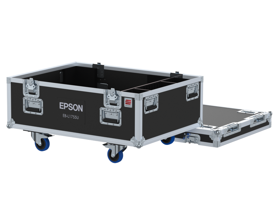 Santosom Video Projector Flight case PRO, EPSON EB 1755 with Frame + accessories