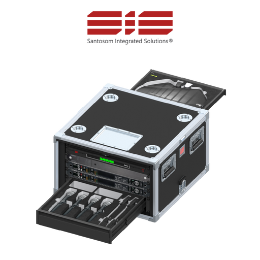 Santosom Integrated Solutions® (SIS) for Wireless Microphones, 4 CH, SHURE (UK)