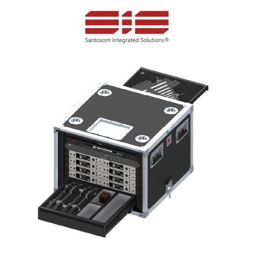 Santosom Integrated Solutions® (SIS) for Wireless IEM, 8 CH, SENNHEISER (US)