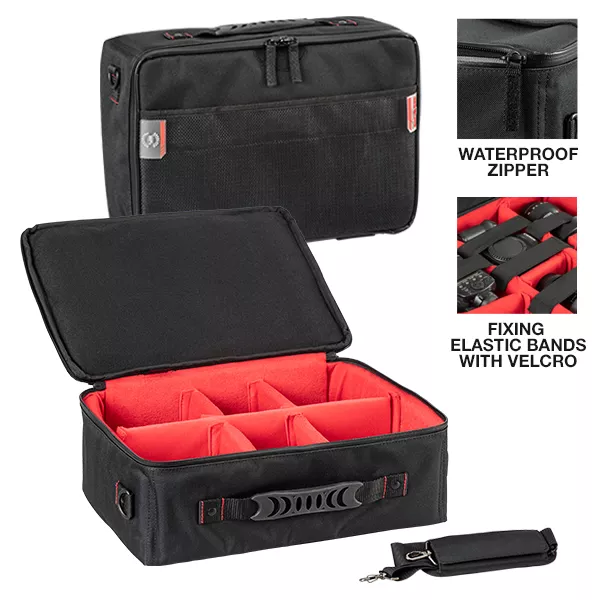 PLASTIC CASES ACCESSORY Padded Bag With Adjustable Dividers