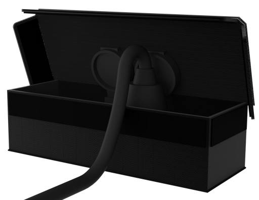 SANTOSOM Bag with Top and Side Openings, 250x100x80